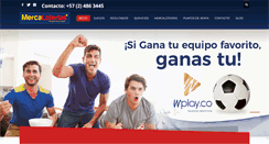 Desktop Screenshot of mercaloterias.com